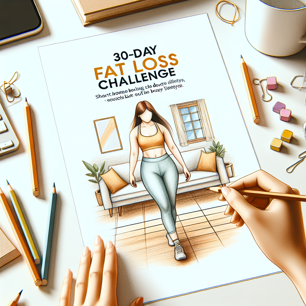 Colored-pencil illustration representing the topic: Fitness Programs