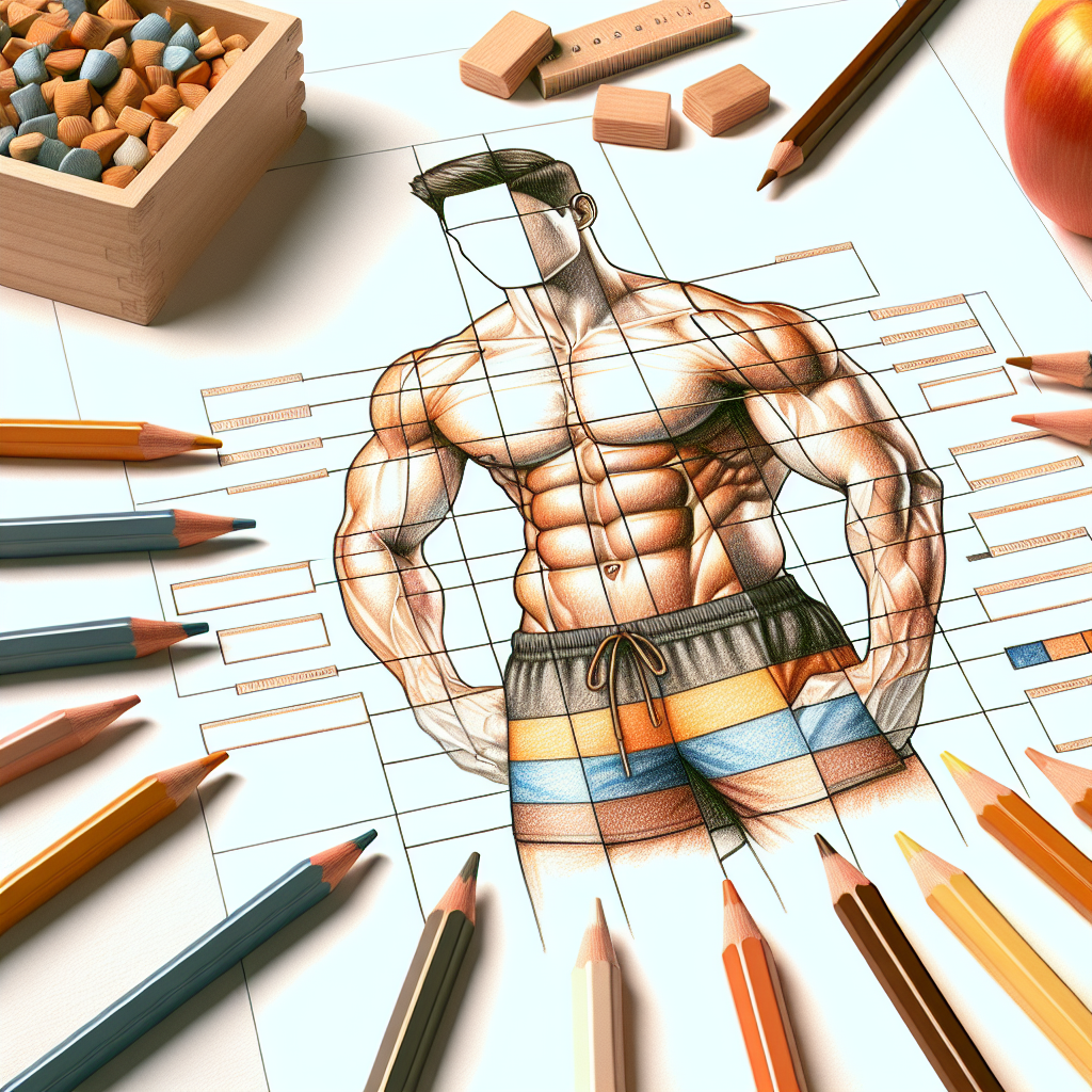 Colored-pencil illustration representing the topic: Fitness Programs