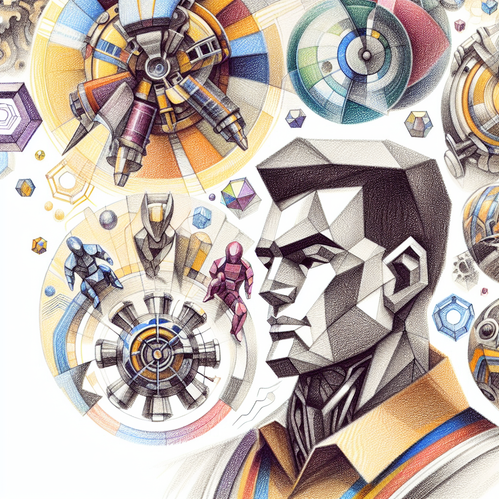Colored-pencil illustration representing the topic: Fitness Programs