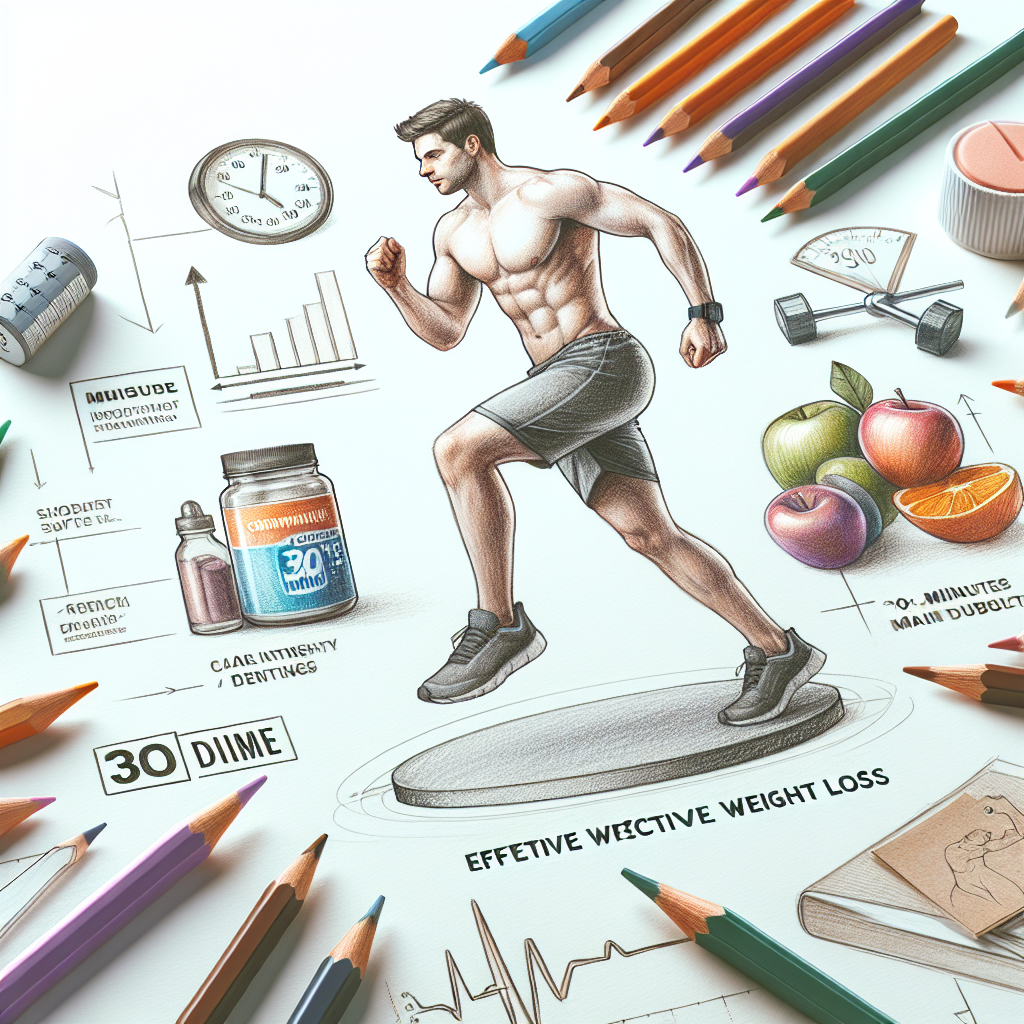 Colored-pencil illustration representing the topic: Fitness and Health