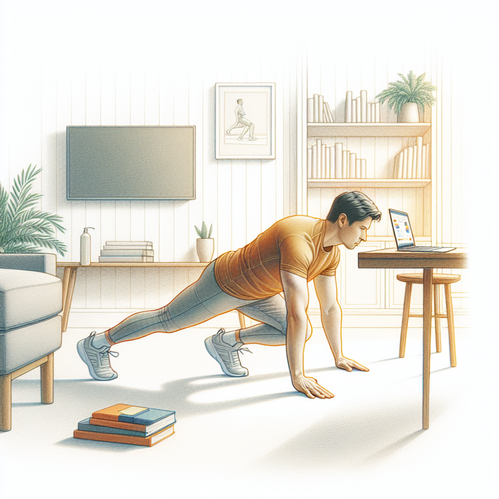 Colored-pencil illustration representing the topic: Fitness & Health