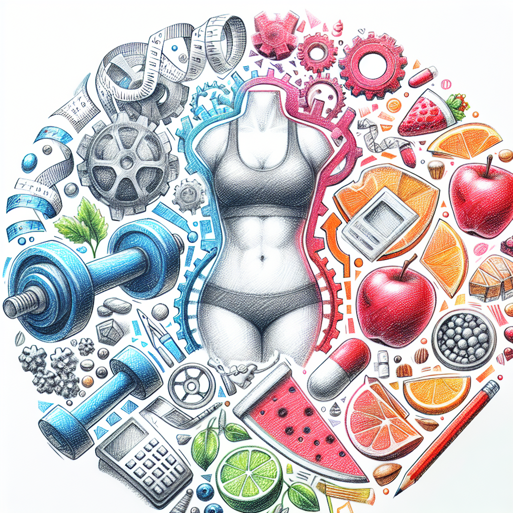 Colored-pencil illustration representing the topic: Health and Wellness