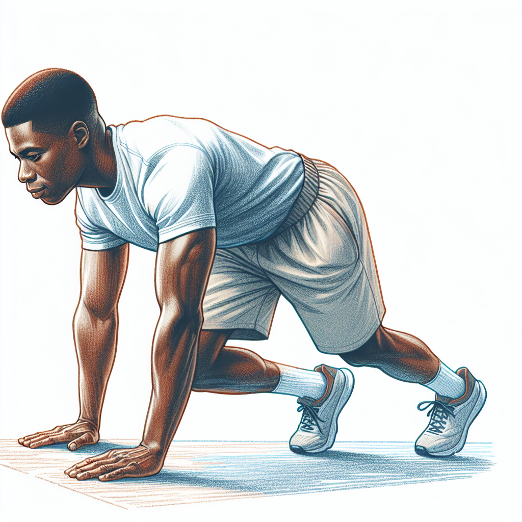 Colored-pencil illustration representing the topic: Fitness