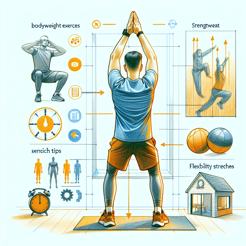Colored-pencil illustration representing the topic: Fitness Workouts