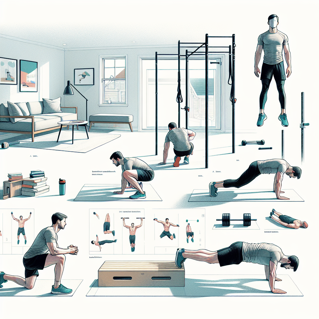 Colored-pencil illustration representing the topic: Fitness