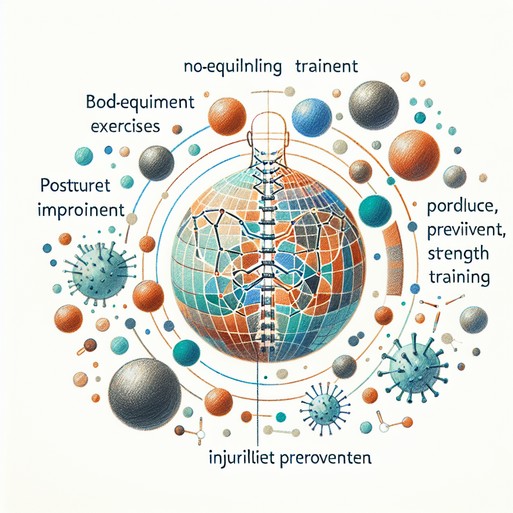 Colored-pencil illustration representing the topic: Fitness