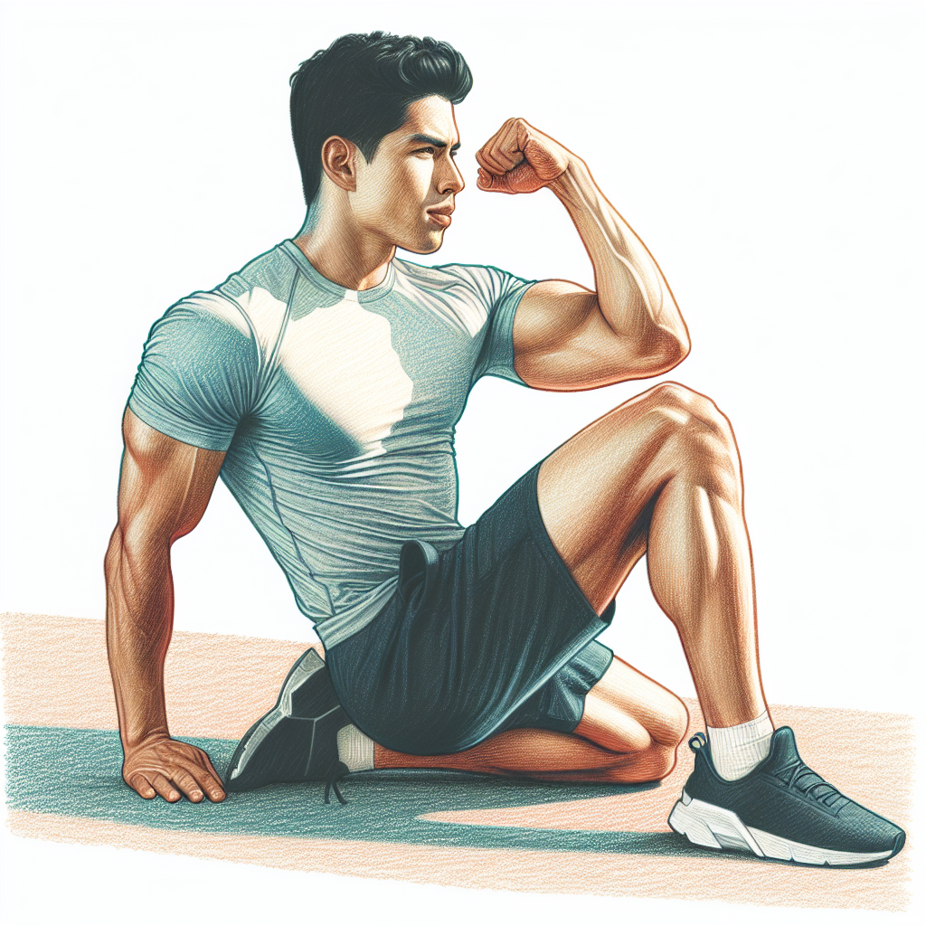 Colored-pencil illustration representing the topic: Fitness & Exercise