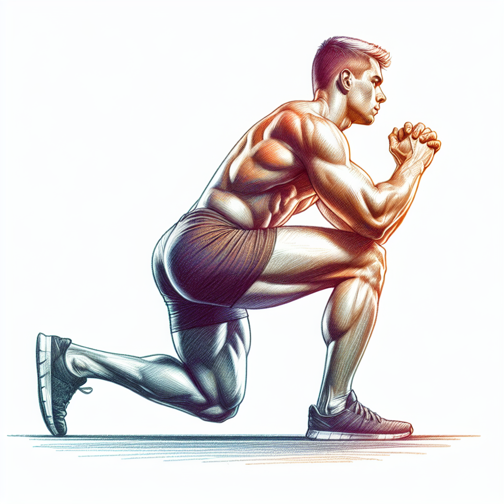 Colored-pencil illustration representing the topic: Fitness