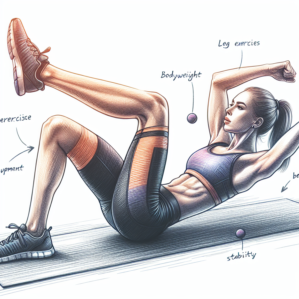 Colored-pencil illustration representing the topic: Fitness