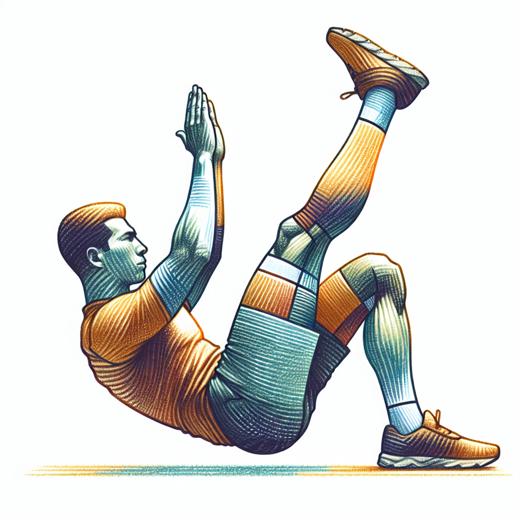 Colored-pencil illustration representing the topic: Fitness and Exercise
