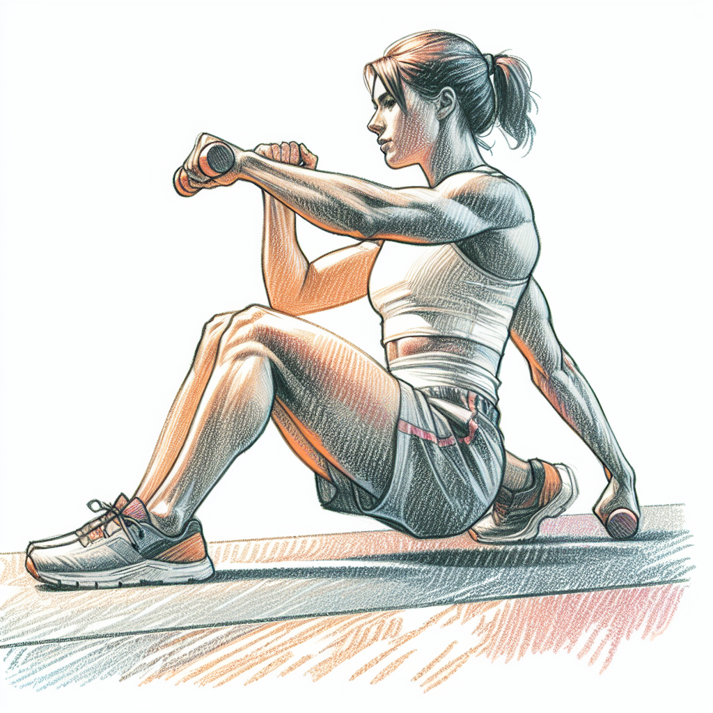 Colored-pencil illustration representing the topic: Fitness Programs