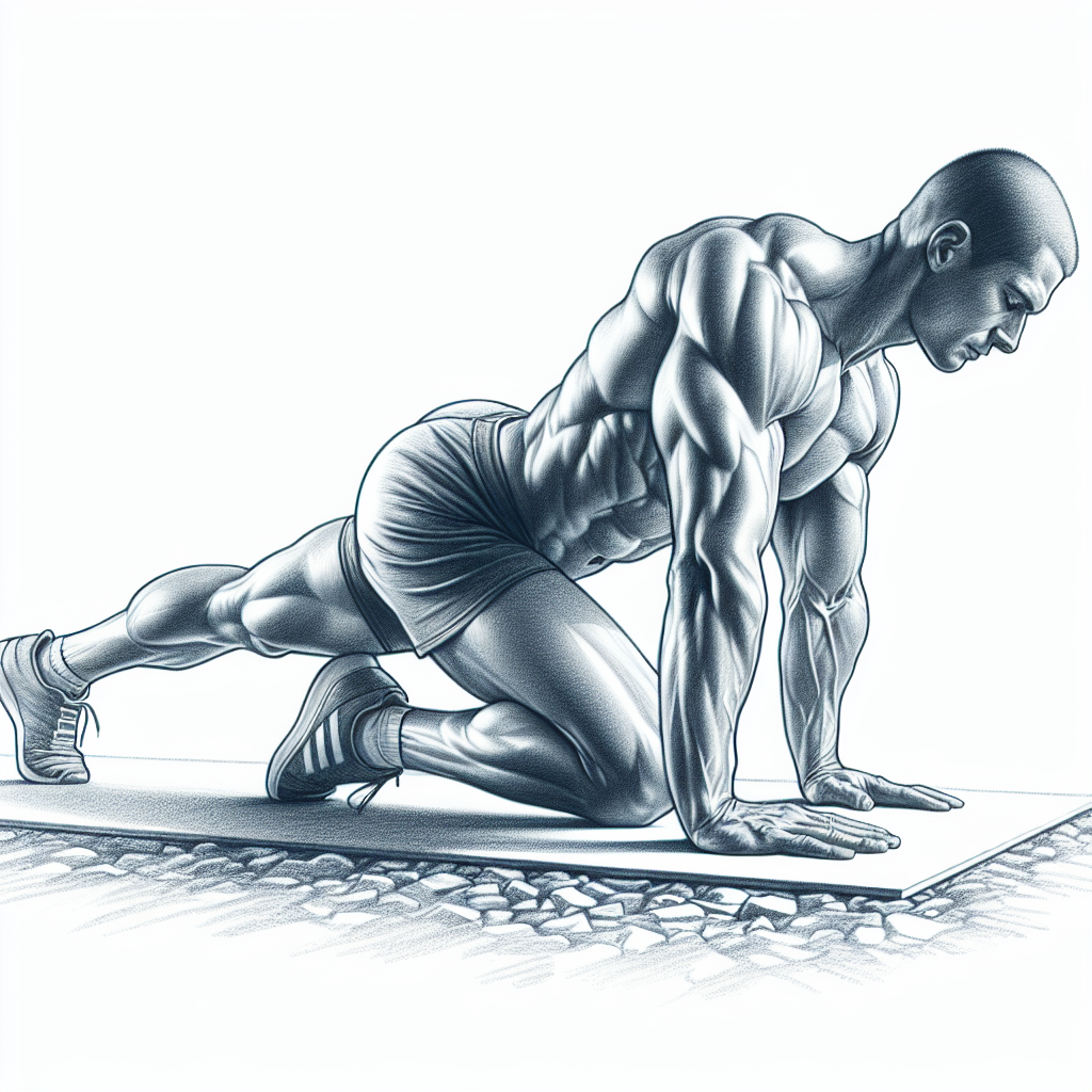 Colored-pencil illustration representing the topic: Fitness Training