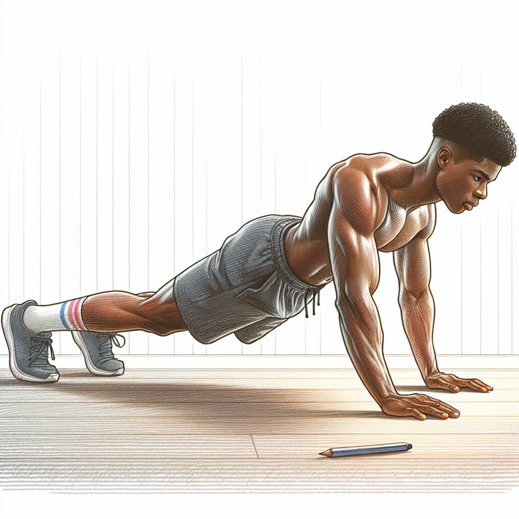 Colored-pencil illustration representing the topic: Fitness