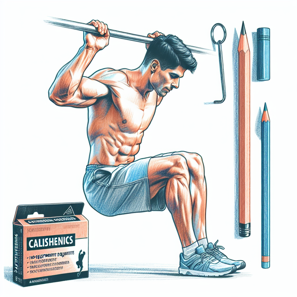 Colored-pencil illustration representing the topic: Fitness