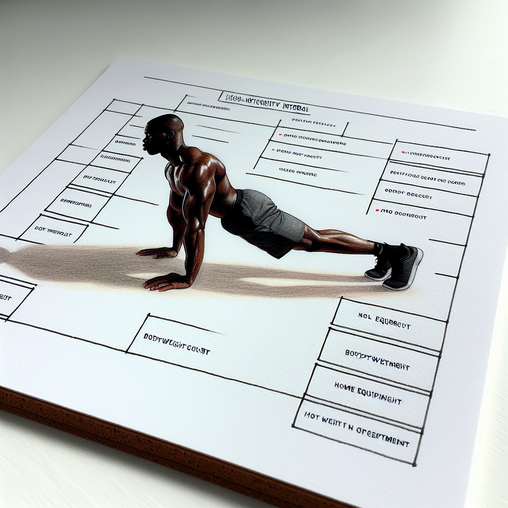 Colored-pencil illustration representing the topic: Fitness Training