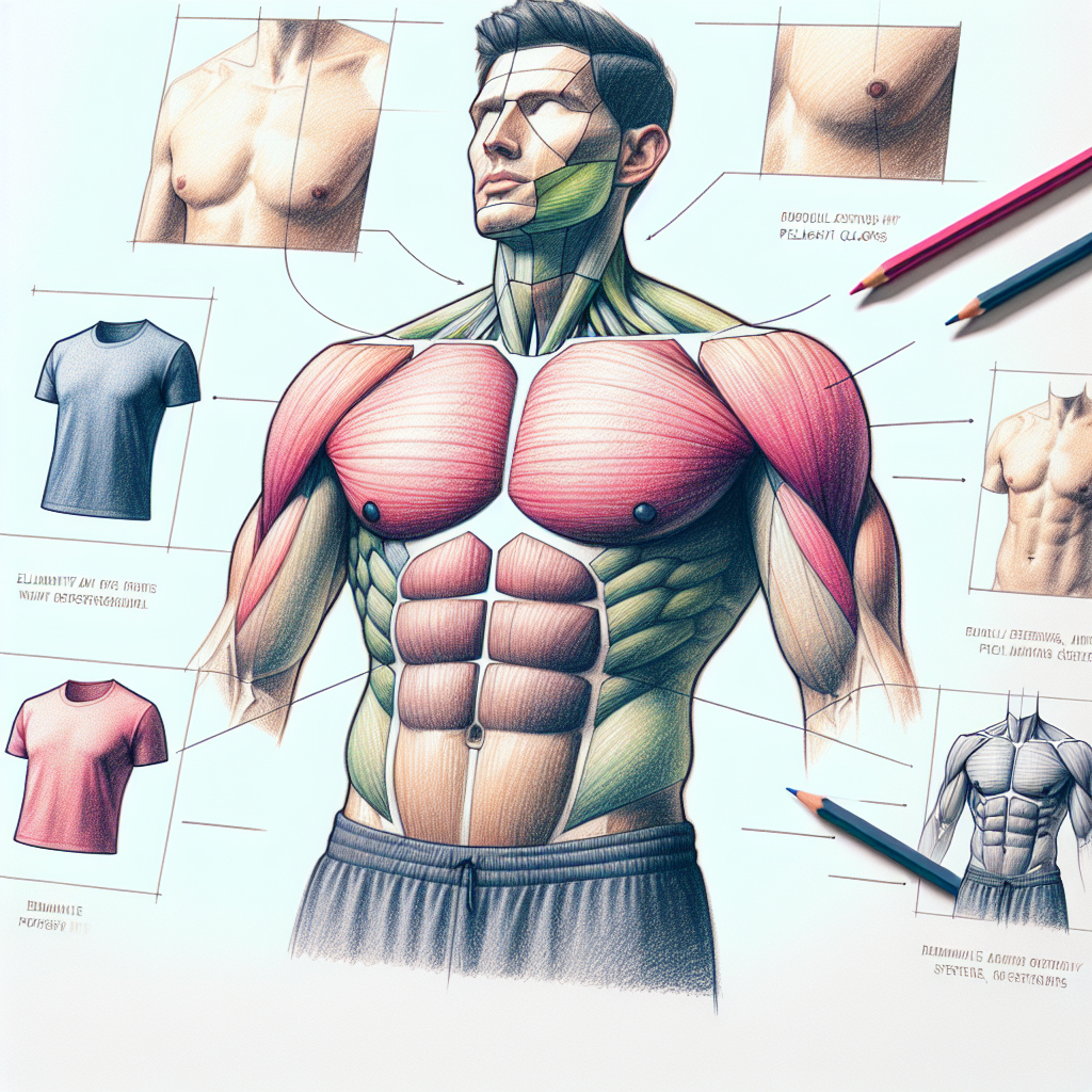 Colored-pencil illustration representing the topic: Fitness