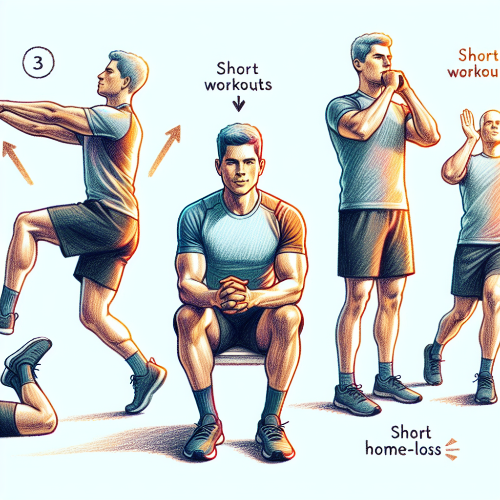 Colored-pencil illustration representing the topic: Fitness and Exercise