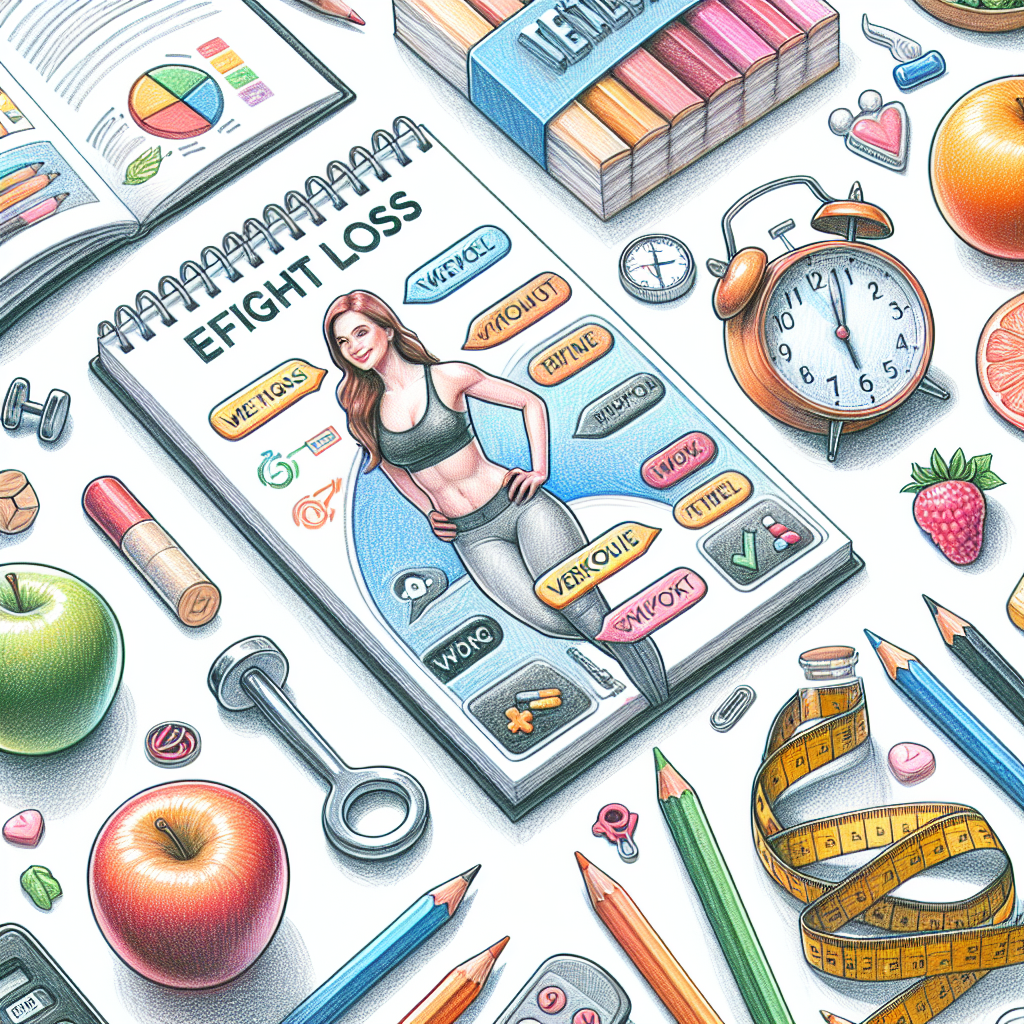 Colored-pencil illustration representing the topic: Health & Fitness
