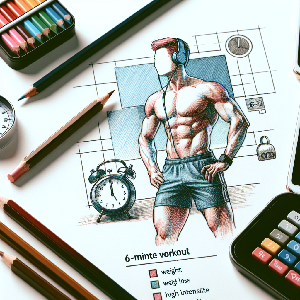 Colored-pencil illustration representing the topic: Fitness Programs