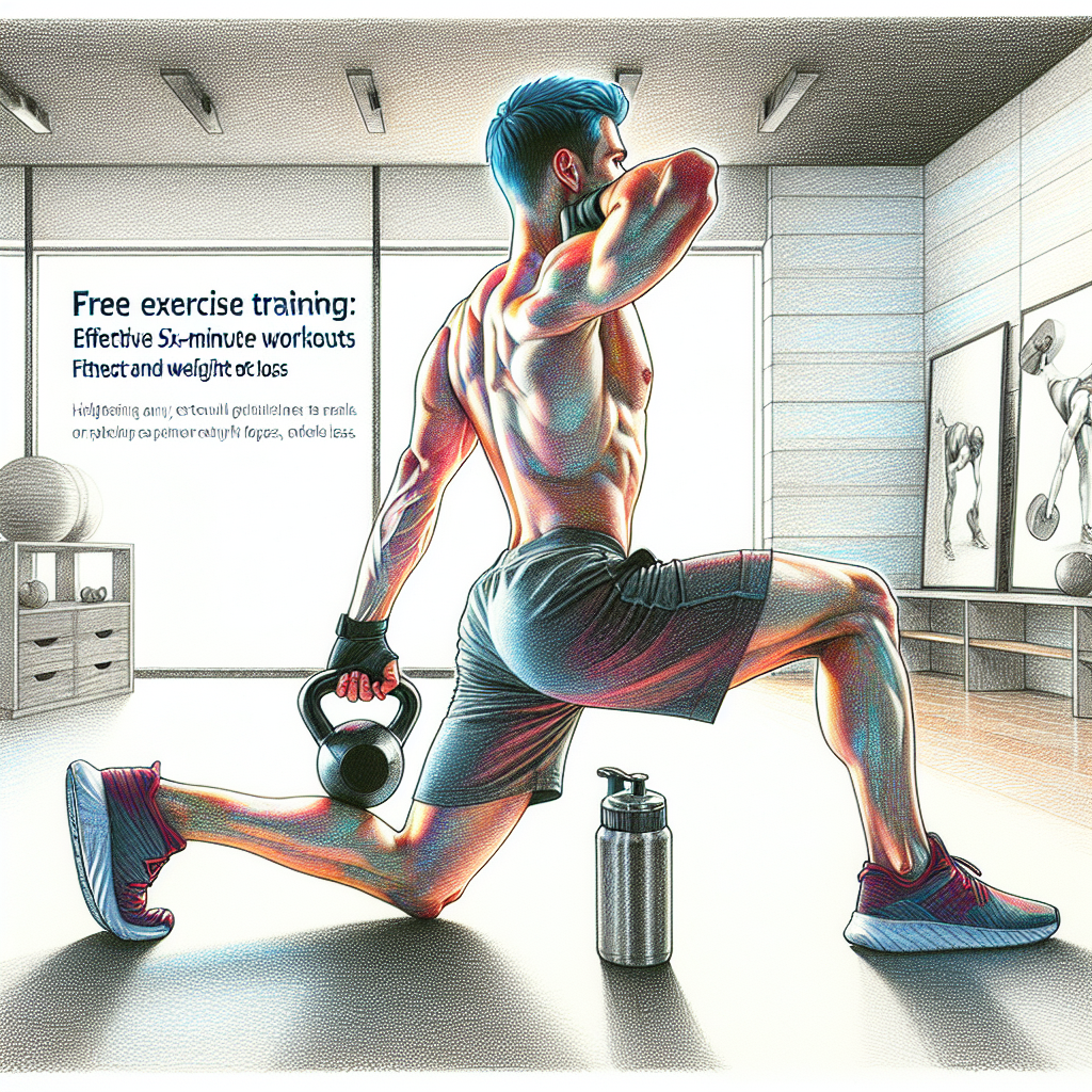 Colored-pencil illustration representing the topic: Fitness