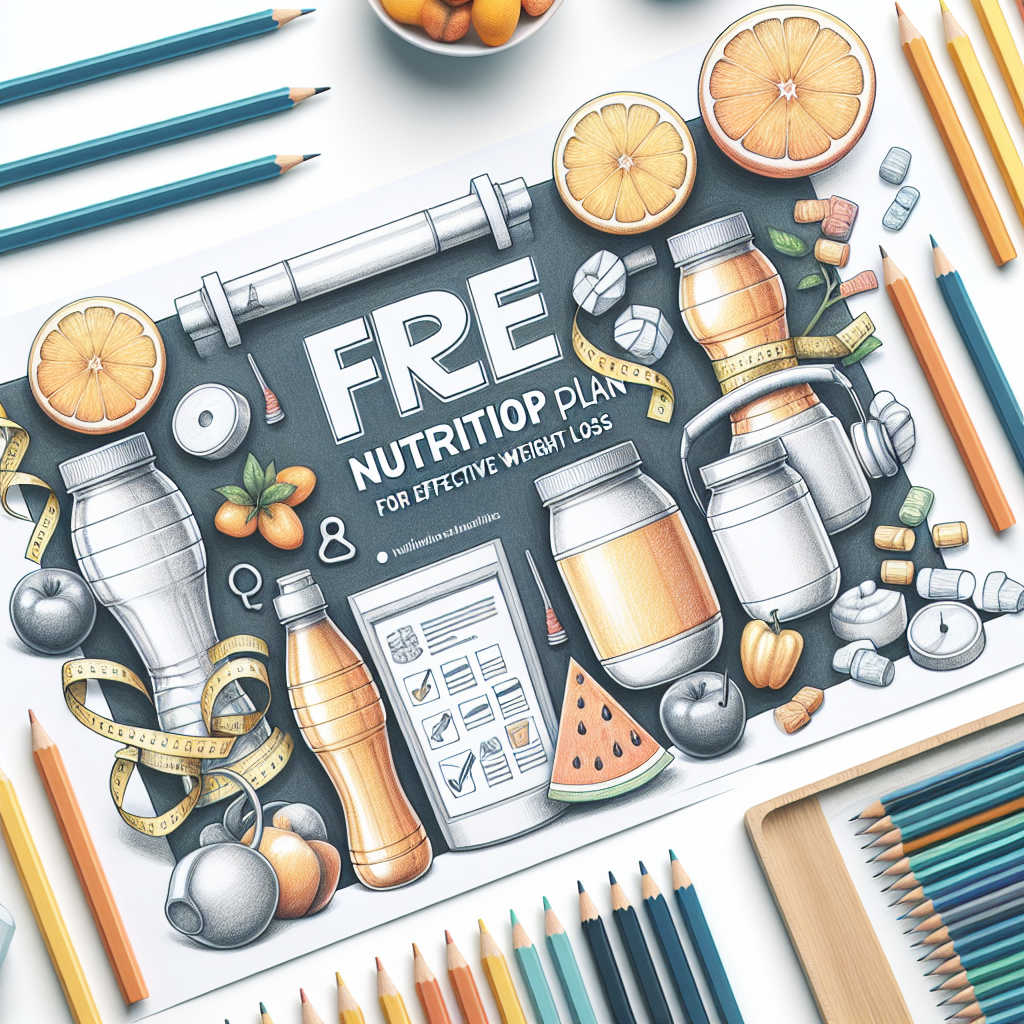 Colored-pencil illustration representing the topic: Nutrition and Wellness