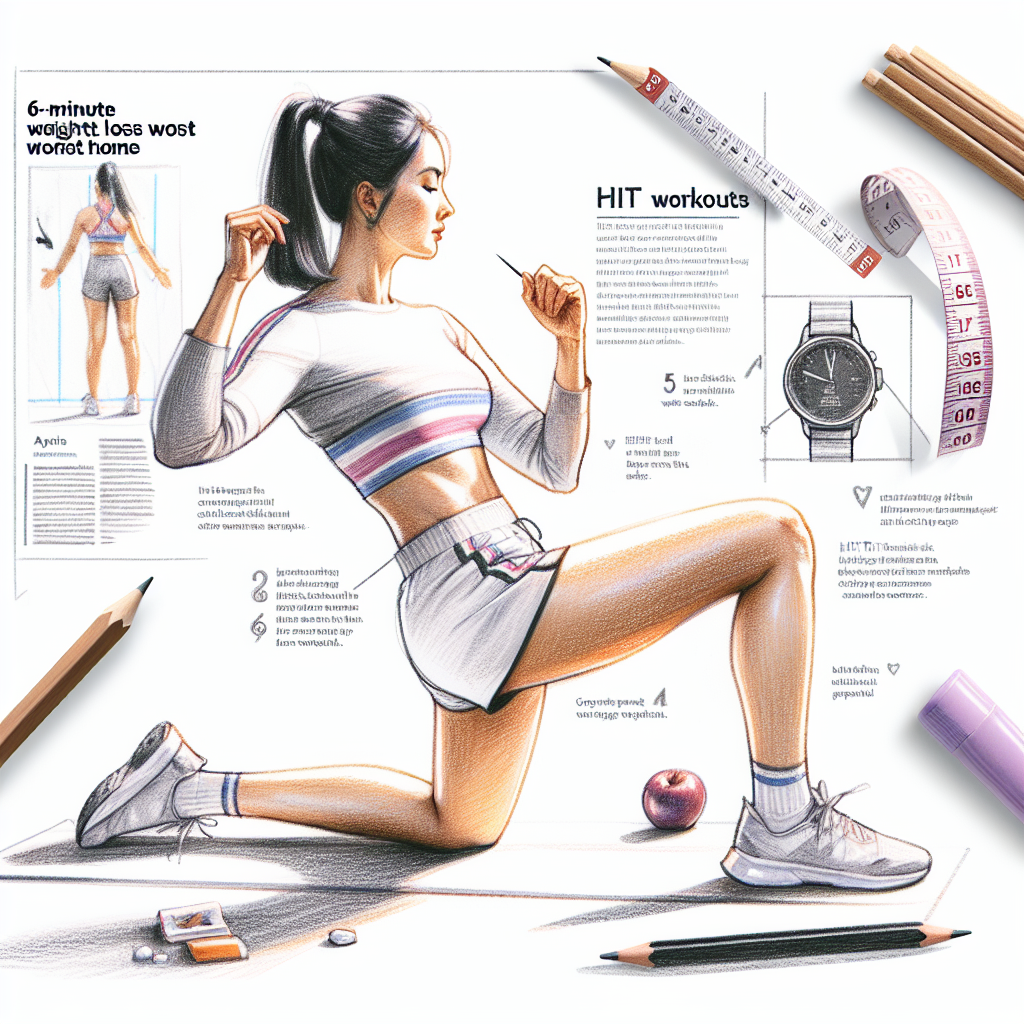 Colored-pencil illustration representing the topic: Fitness and Health
