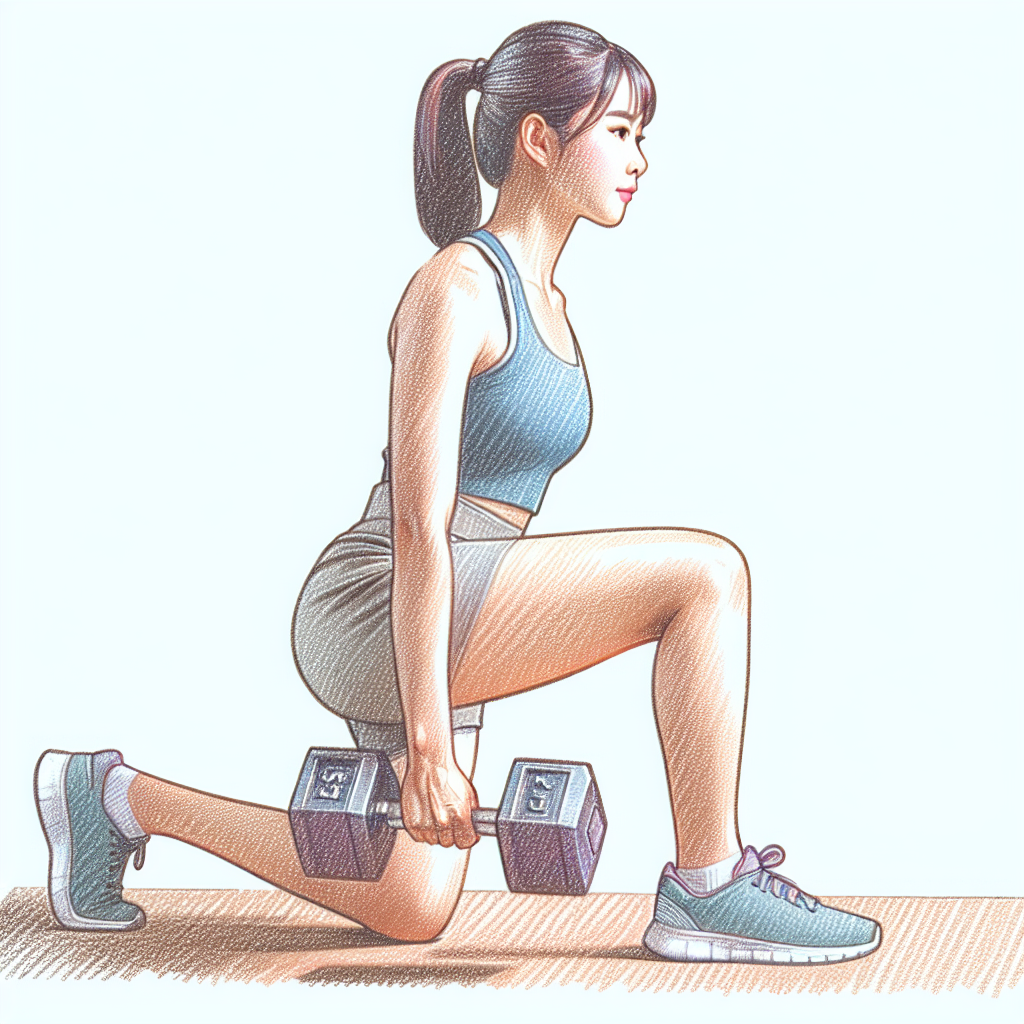 Colored-pencil illustration representing the topic: Fitness