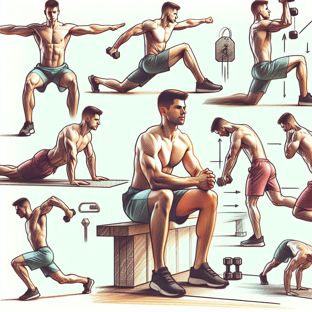 Muscle Build Exercise Effective Full Body Muscle Building Workout at Home - Weight Loss by ...