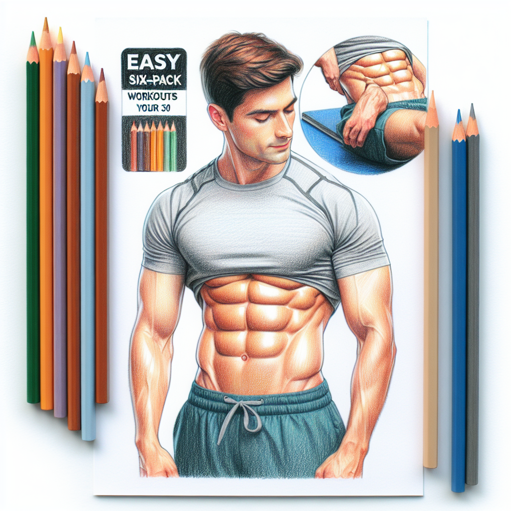Colored-pencil illustration representing the topic: Fitness and Health