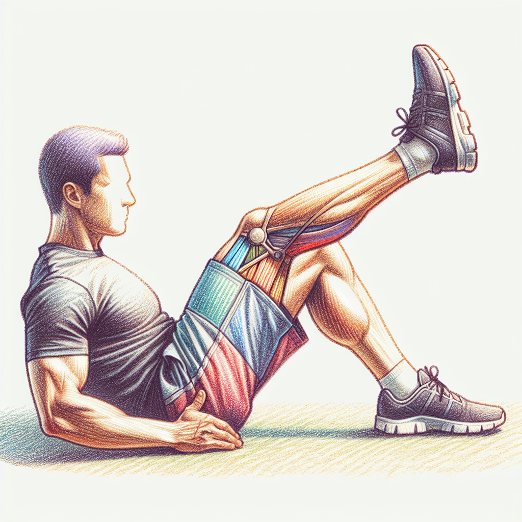 Colored-pencil illustration representing the topic: Fitness & Exercise