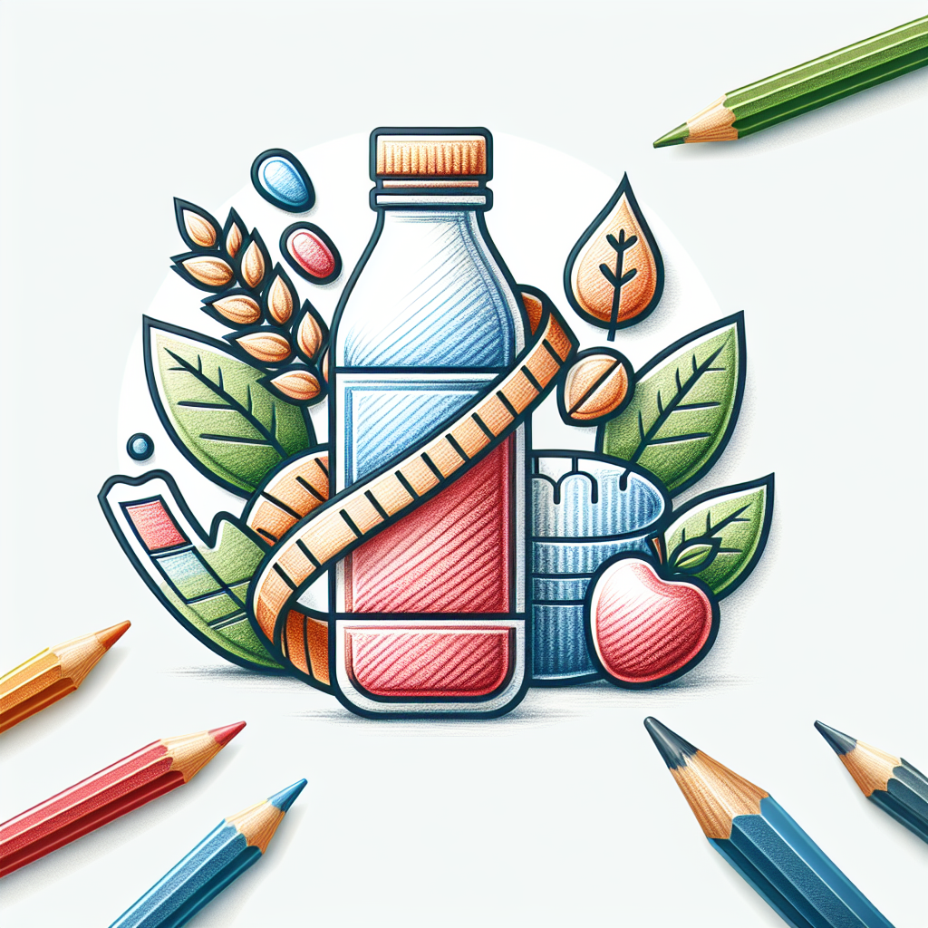 Colored-pencil illustration representing the topic: Health and Wellness