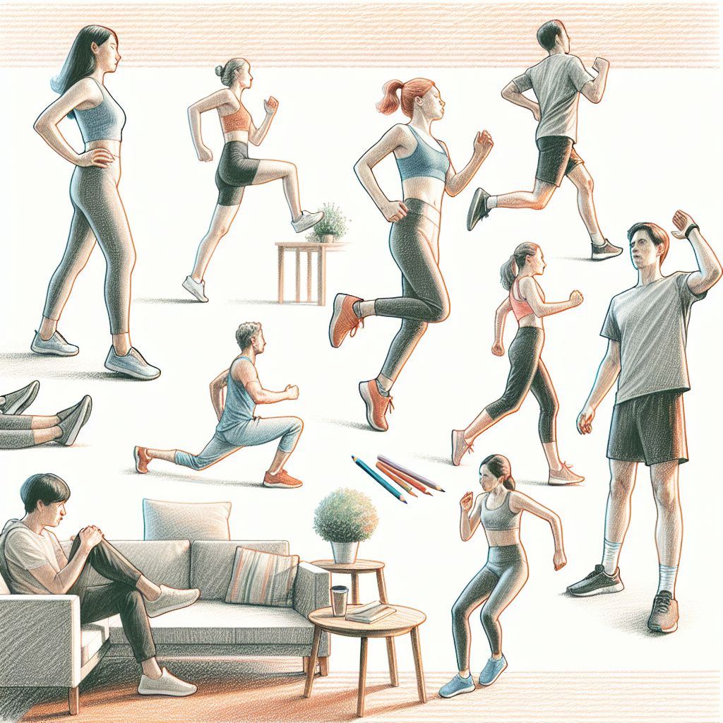 Colored-pencil illustration representing the topic: Weight Loss