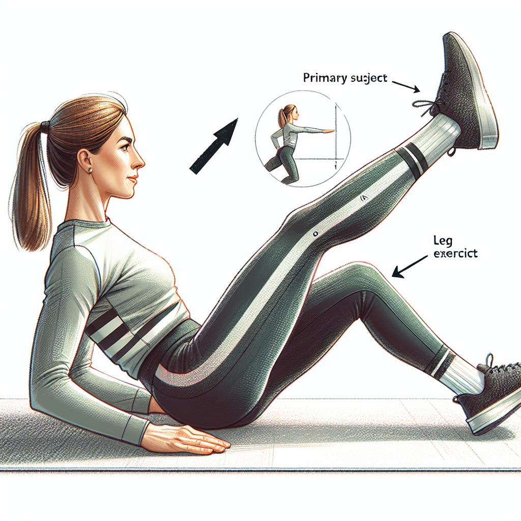 Colored-pencil illustration representing the topic: Fitness