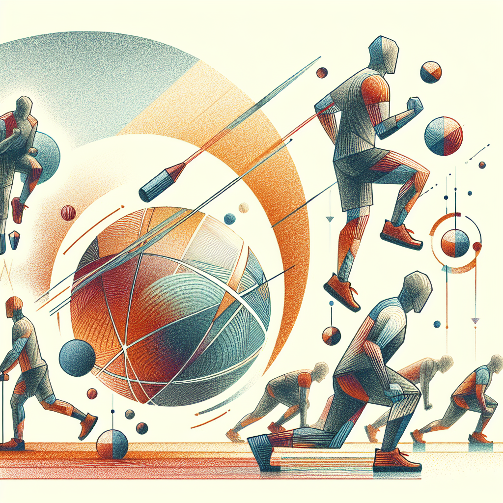 Colored-pencil illustration representing the topic: Fitness Workouts