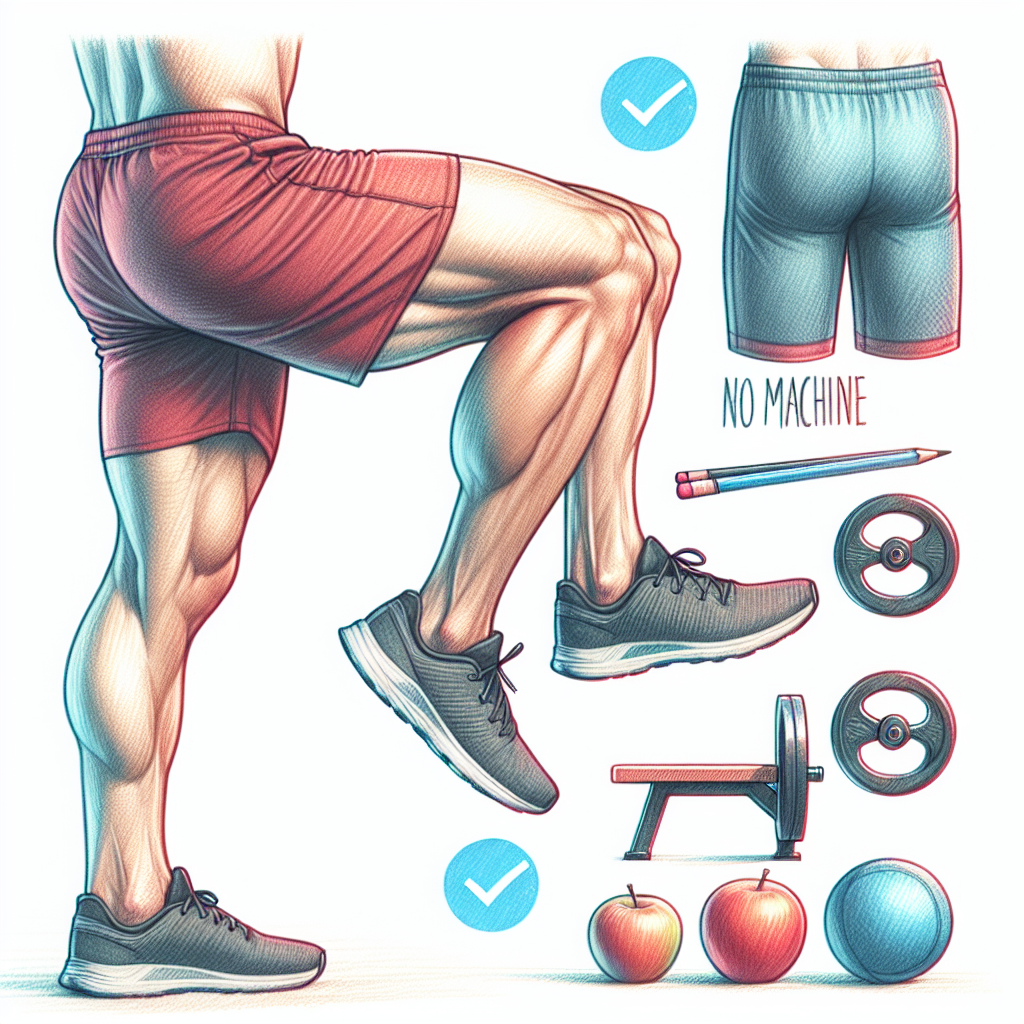 Colored-pencil illustration representing the topic: Fitness