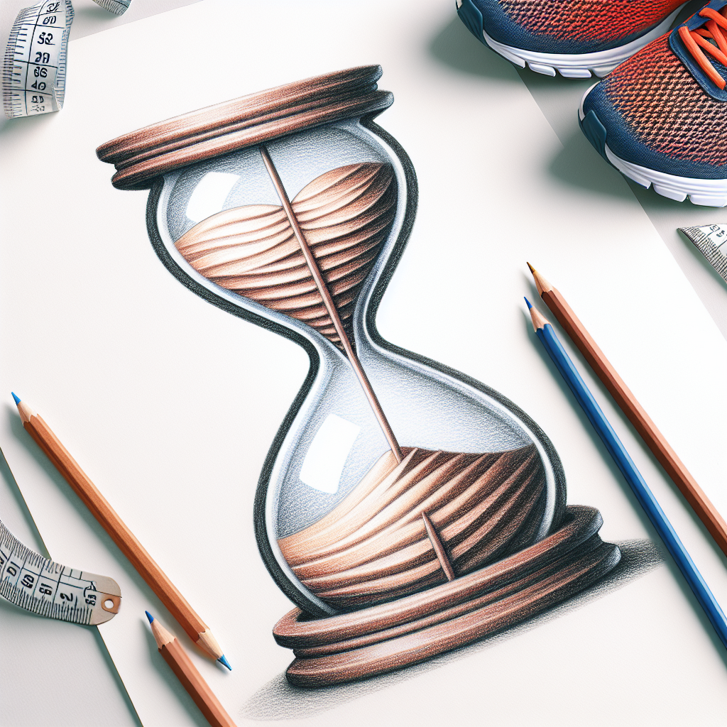Colored-pencil illustration representing the topic: Health and Wellness