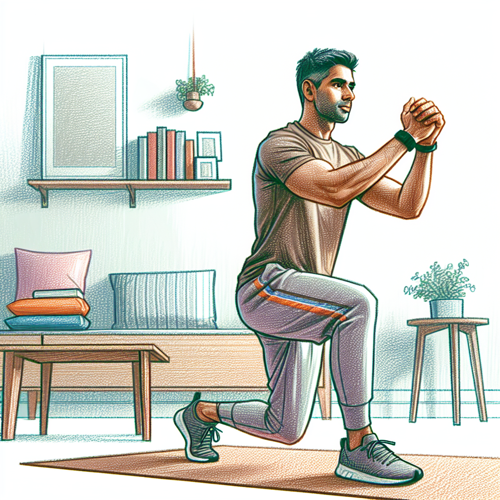 Colored-pencil illustration representing the topic: Fitness and Exercise
