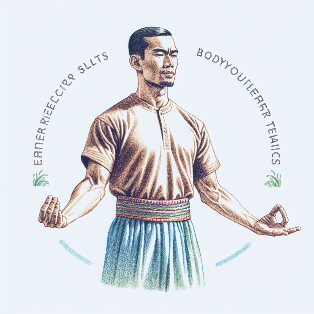 Colored-pencil illustration representing the topic: Fitness Training