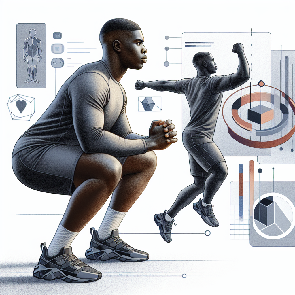 Colored-pencil illustration representing the topic: Fitness