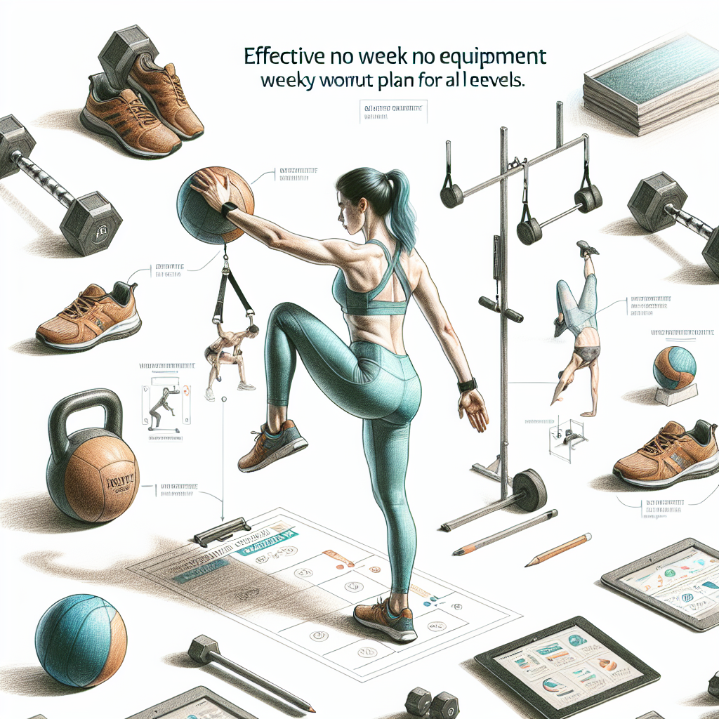 Colored-pencil illustration representing the topic: Fitness Programs
