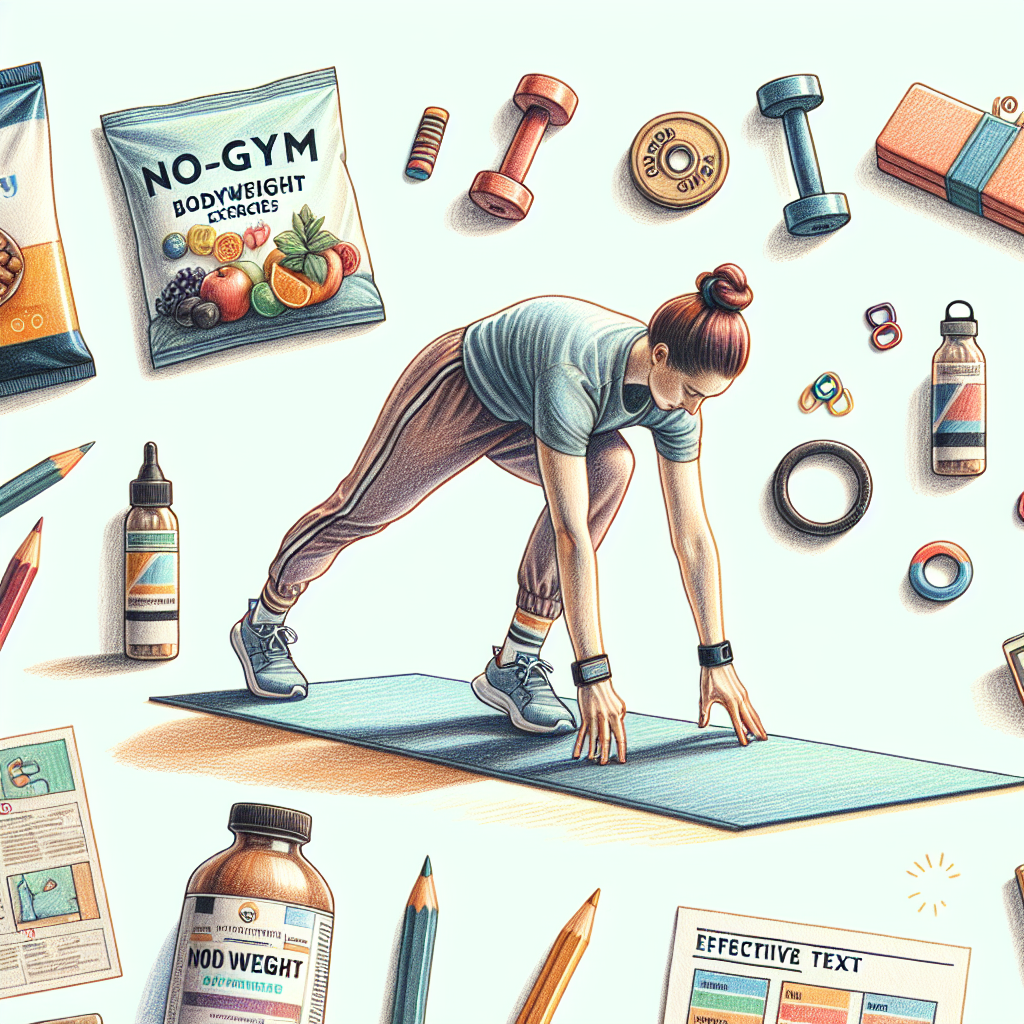 Colored-pencil illustration representing the topic: Fitness and Wellness