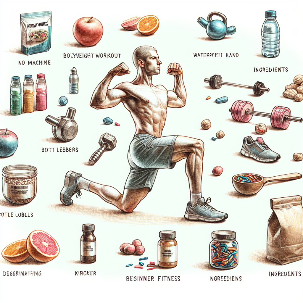 Colored-pencil illustration representing the topic: Fitness