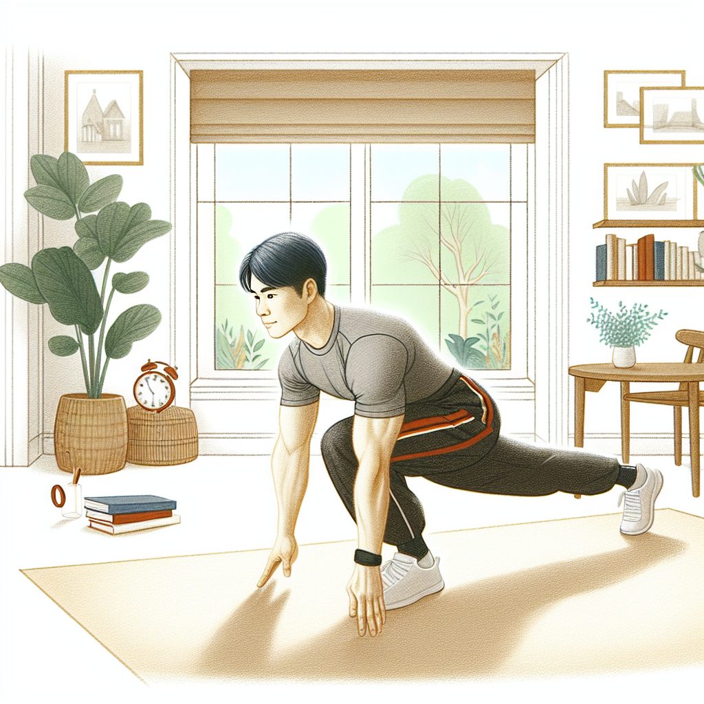 Colored-pencil illustration representing the topic: Fitness