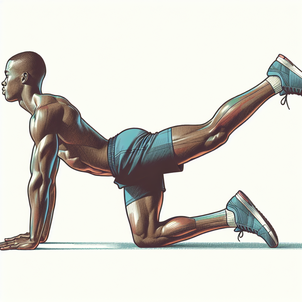 Colored-pencil illustration representing the topic: Fitness