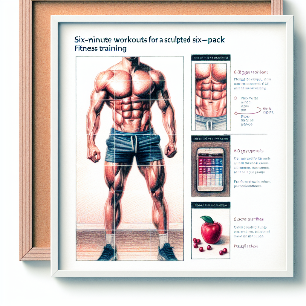 Colored-pencil illustration representing the topic: Fitness Training