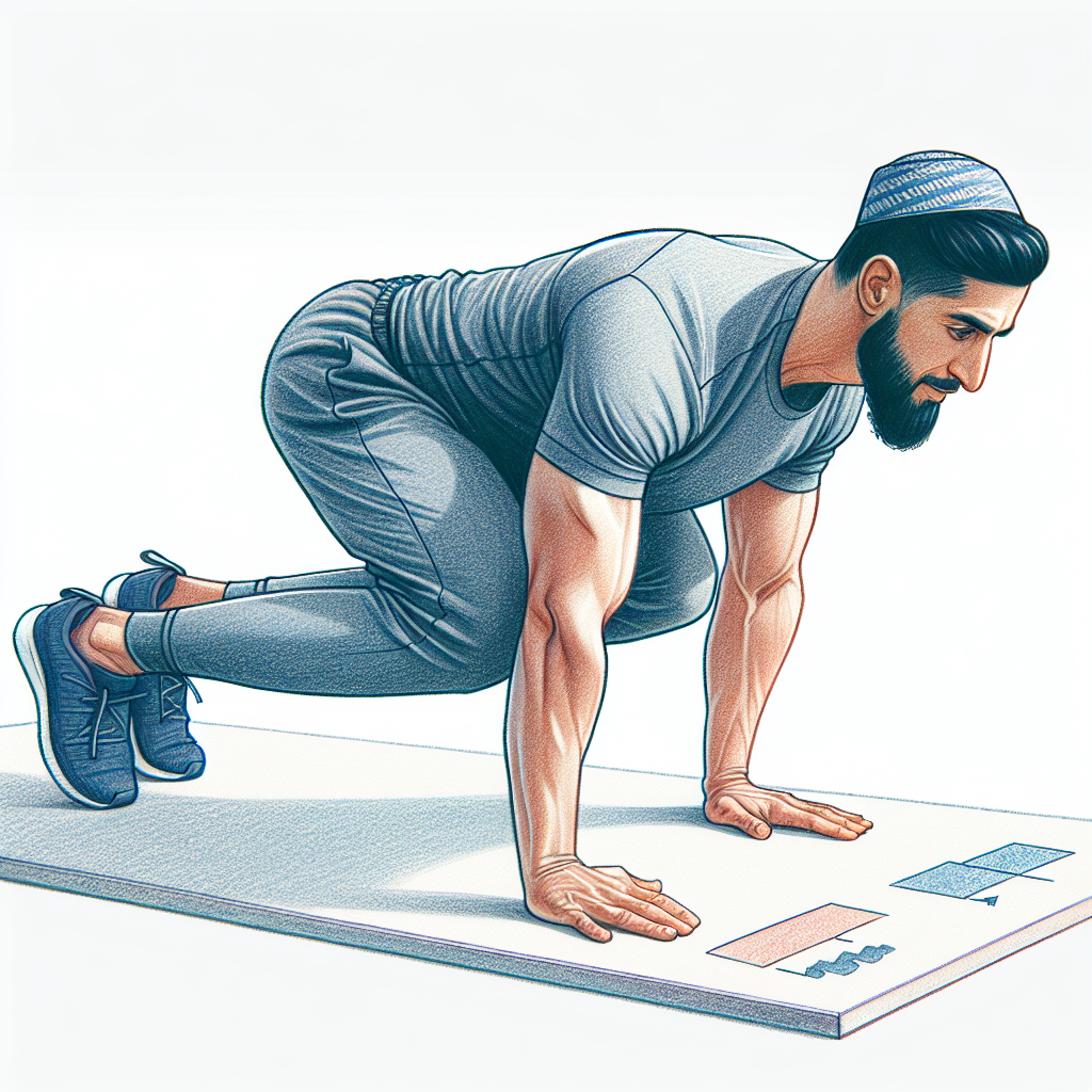 Colored-pencil illustration representing the topic: Fitness & Exercise