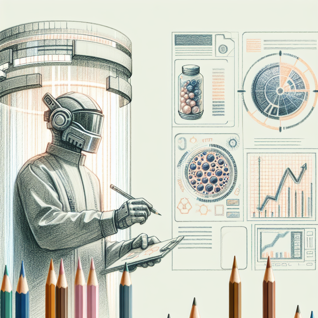 Colored-pencil illustration representing the topic: Fitness and Health