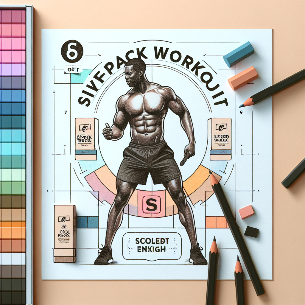 Colored-pencil illustration representing the topic: Fitness and Health