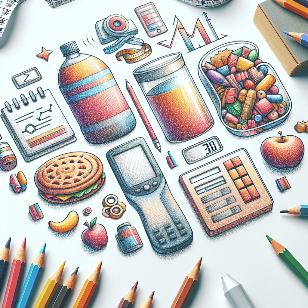 Colored-pencil illustration representing the topic: Health and Wellness