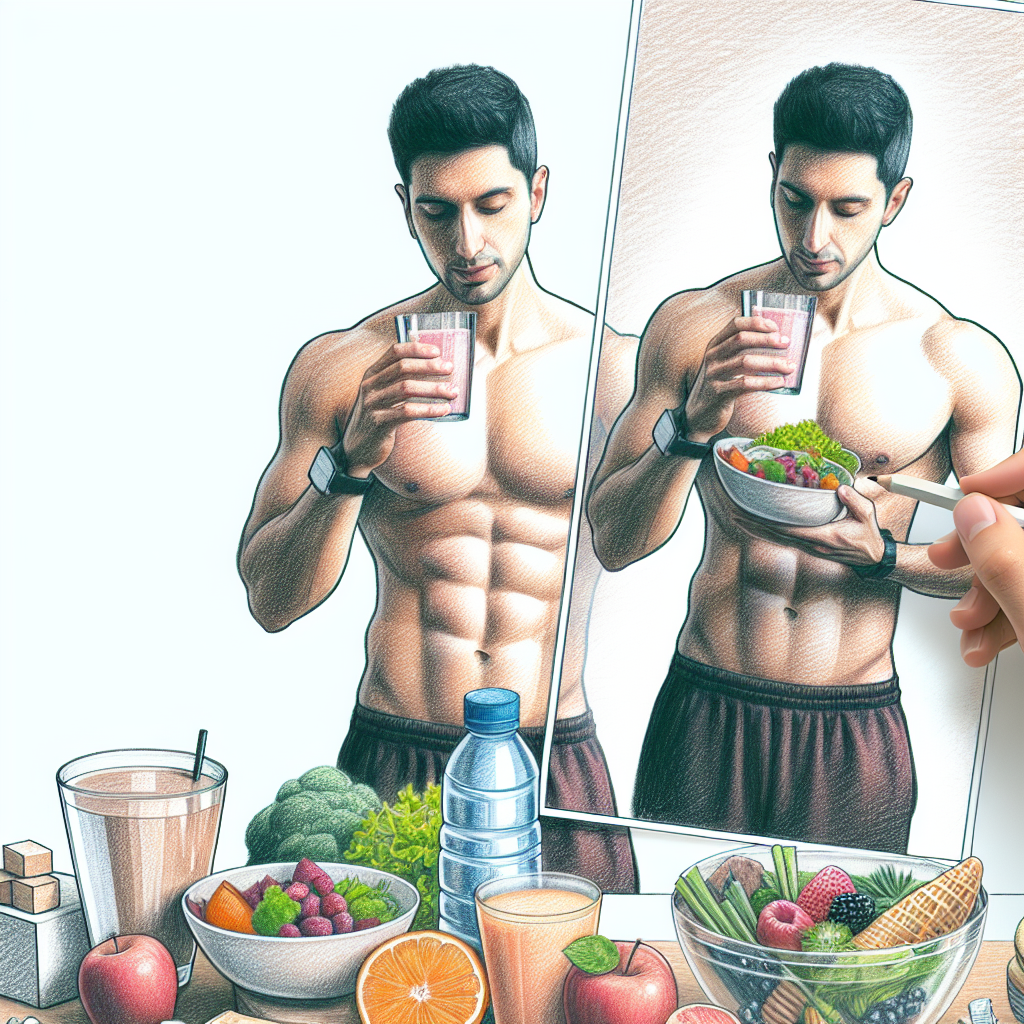 Colored-pencil illustration representing the topic: Weight Management